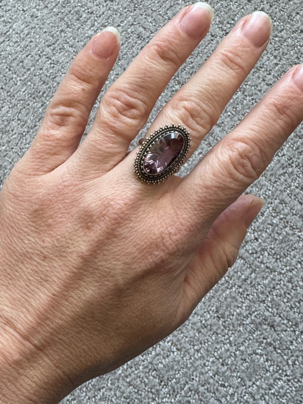 Amethyst Ring - Picture 8 of 10